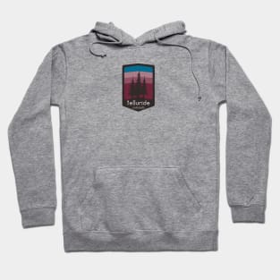 Telluride, Colorado Logo Apparel and Accessories Hoodie